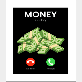 Money Is Calling Money Millionaire Trade Posters and Art